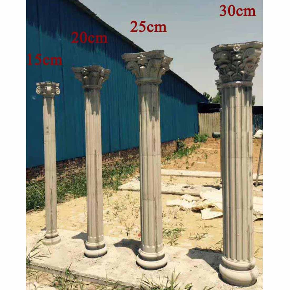 Concrete Column Round Pillar Mold in 20 cm Diameter