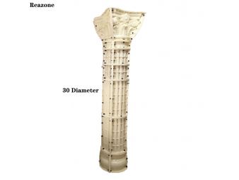 Concrete Plastic Round Roman Pillar Molds RZR02-30